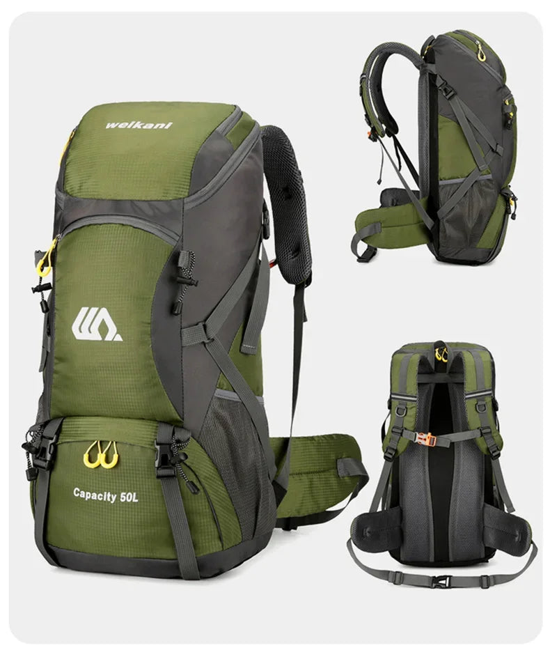50L Travel Backpack Camping Large Hiking Bag