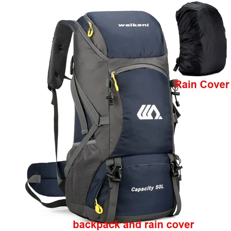50L Travel Backpack Camping Large Hiking Bag
