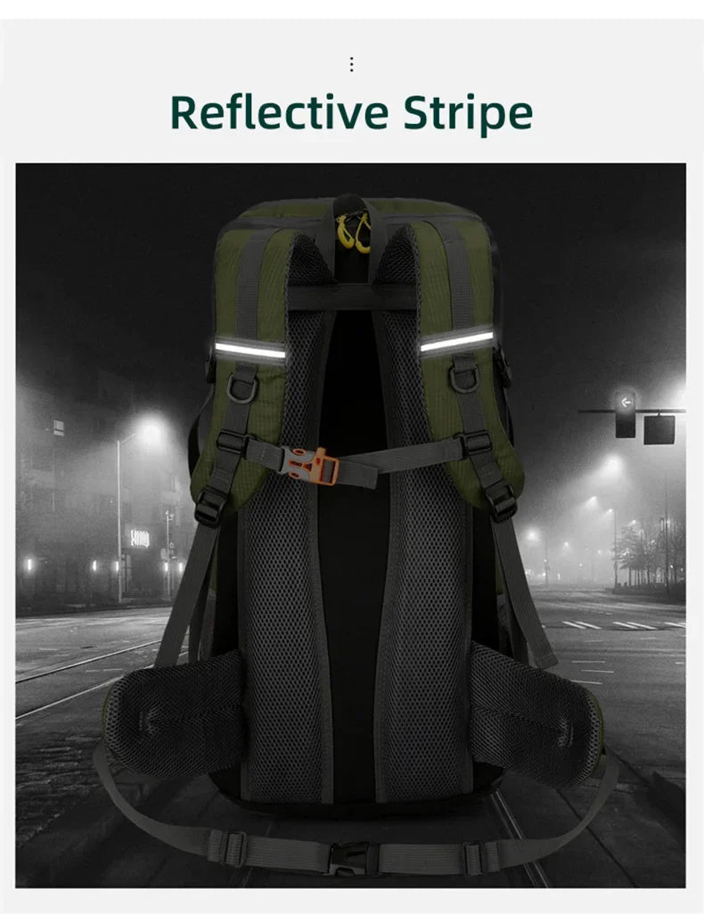 50L Travel Backpack Camping Large Hiking Bag
